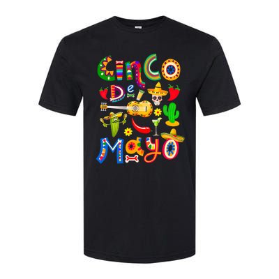 Cinco De Mayo Mexican Fiesta 5 De Mayo Softstyle CVC T-Shirt