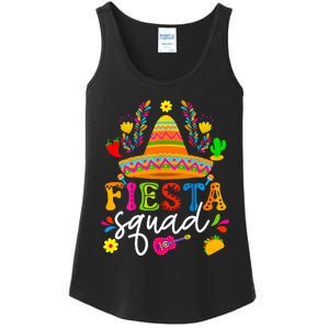 Cinco De Mayo Fiesta Squad Mexican Party Cinco De Mayo Party Ladies Essential Tank