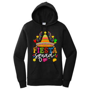 Cinco De Mayo Fiesta Squad Mexican Party Cinco De Mayo Party Women's Pullover Hoodie