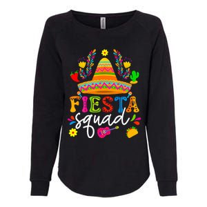 Cinco De Mayo Fiesta Squad Mexican Party Cinco De Mayo Party Womens California Wash Sweatshirt