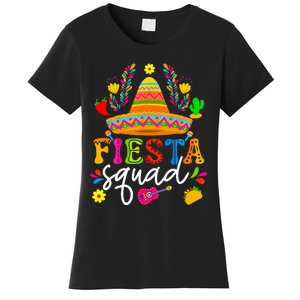 Cinco De Mayo Fiesta Squad Mexican Party Cinco De Mayo Party Women's T-Shirt