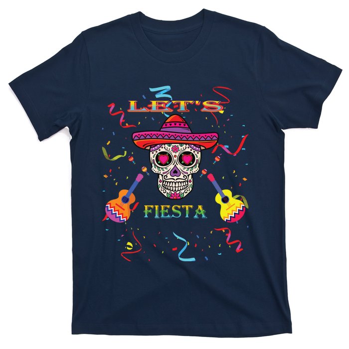 Cinco De Mayo Party Lets Fiesta Mexican T-Shirt