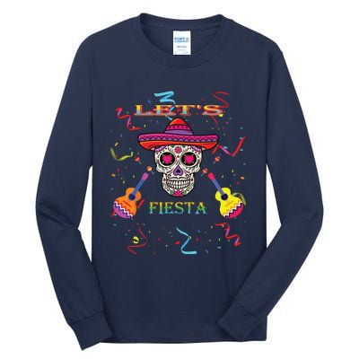 Cinco De Mayo Party Lets Fiesta Mexican Tall Long Sleeve T-Shirt