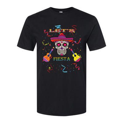 Cinco De Mayo Party Lets Fiesta Mexican Softstyle® CVC T-Shirt