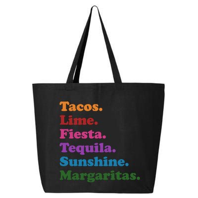 Cinco De Mayo Taco Fiesta Party 25L Jumbo Tote