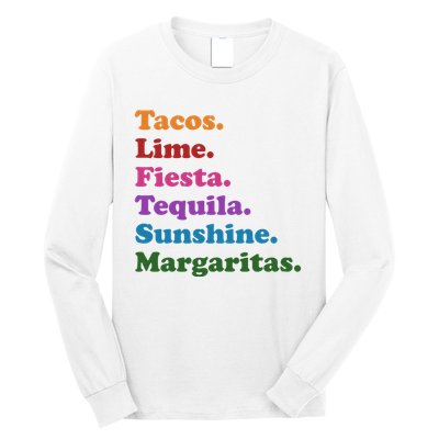 Cinco De Mayo Taco Fiesta Party Long Sleeve Shirt