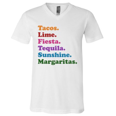 Cinco De Mayo Taco Fiesta Party V-Neck T-Shirt