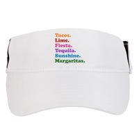 Cinco De Mayo Taco Fiesta Party Adult Drive Performance Visor