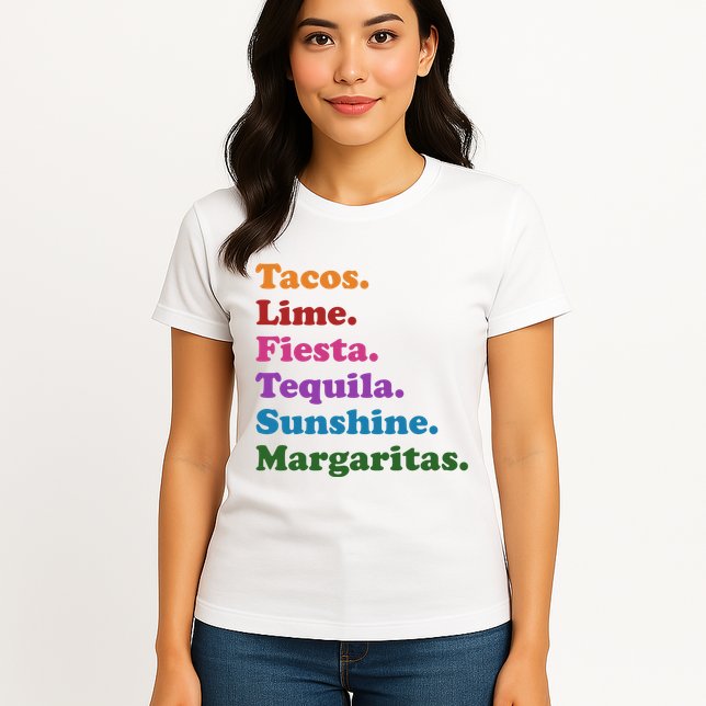 Cinco De Mayo Taco Fiesta Party Womens T-Shirt