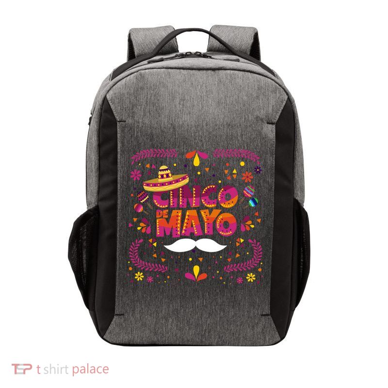 Cinco De Mayo Fiesta Mustache Vector Backpack