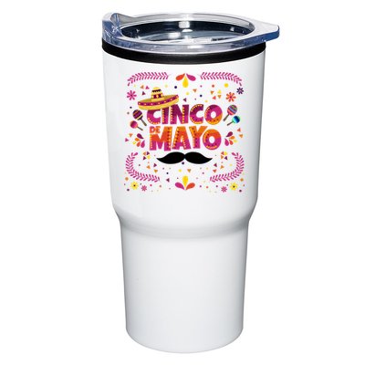 Cinco De Mayo Fiesta Mustache Tumbler