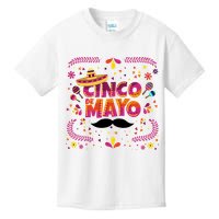 Cinco De Mayo Fiesta Mustache Kids T-Shirt
