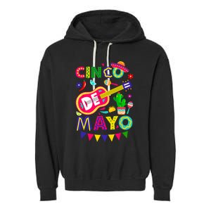 Cinco De Mayo Mexican Fiesta 5 De Mayo Funny Cinco De Mayo Garment-Dyed Fleece Hoodie