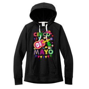 Cinco De Mayo Mexican Fiesta 5 De Mayo Funny Cinco De Mayo Women's Fleece Hoodie