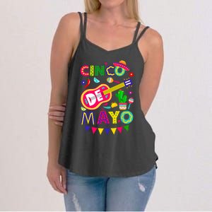 Cinco De Mayo Mexican Fiesta 5 De Mayo Funny Cinco De Mayo Women's Strappy Tank