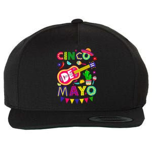 Cinco De Mayo Mexican Fiesta 5 De Mayo Funny Cinco De Mayo Wool Snapback Cap