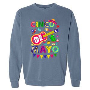 Cinco De Mayo Mexican Fiesta 5 De Mayo Funny Cinco De Mayo Garment-Dyed Sweatshirt