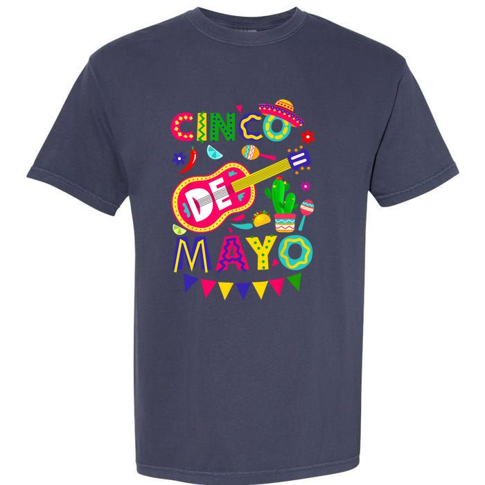 Cinco De Mayo Mexican Fiesta 5 De Mayo Funny Cinco De Mayo Garment-Dyed Heavyweight T-Shirt