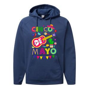 Cinco De Mayo Mexican Fiesta 5 De Mayo Funny Cinco De Mayo Performance Fleece Hoodie