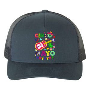 Cinco De Mayo Mexican Fiesta 5 De Mayo Funny Cinco De Mayo Yupoong Adult 5-Panel Trucker Hat