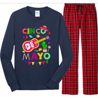 Cinco De Mayo Mexican Fiesta 5 De Mayo Funny Cinco De Mayo Long Sleeve Pajama Set