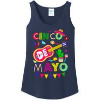 Cinco De Mayo Mexican Fiesta 5 De Mayo Funny Cinco De Mayo Ladies Essential Tank