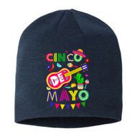 Cinco De Mayo Mexican Fiesta 5 De Mayo Funny Cinco De Mayo Sustainable Beanie