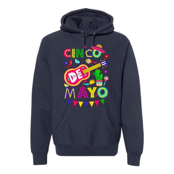 Cinco De Mayo Mexican Fiesta 5 De Mayo Funny Cinco De Mayo Premium Hoodie