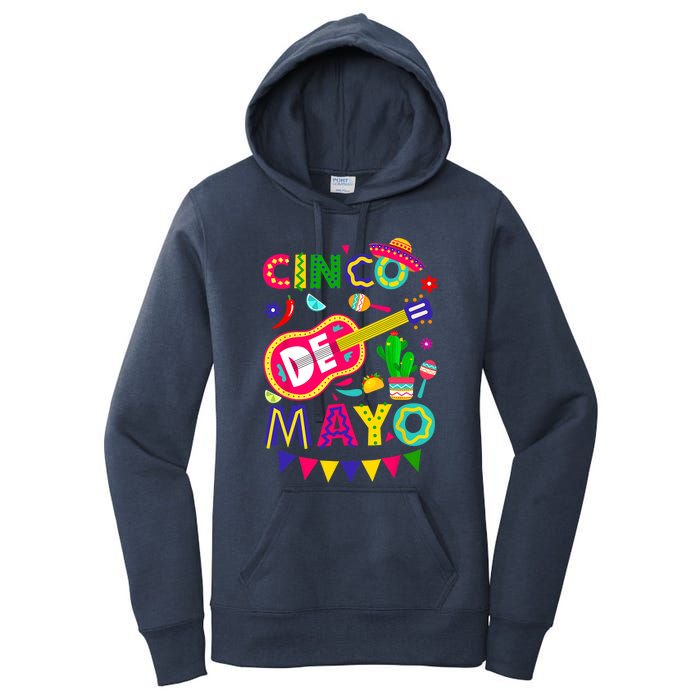 Cinco De Mayo Mexican Fiesta 5 De Mayo Funny Cinco De Mayo Women's Pullover Hoodie