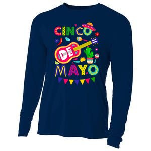 Cinco De Mayo Mexican Fiesta 5 De Mayo Funny Cinco De Mayo Cooling Performance Long Sleeve Crew