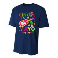 Cinco De Mayo Mexican Fiesta 5 De Mayo Funny Cinco De Mayo Performance Sprint T-Shirt