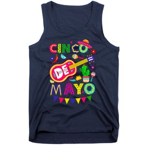 Cinco De Mayo Mexican Fiesta 5 De Mayo Funny Cinco De Mayo Tank Top