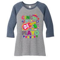 Cinco De Mayo Mexican Fiesta 5 De Mayo Funny Cinco De Mayo Women's Tri-Blend 3/4-Sleeve Raglan Shirt