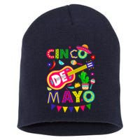 Cinco De Mayo Mexican Fiesta 5 De Mayo Funny Cinco De Mayo Short Acrylic Beanie