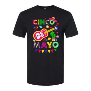 Cinco De Mayo Mexican Fiesta 5 De Mayo Funny Cinco De Mayo Softstyle CVC T-Shirt