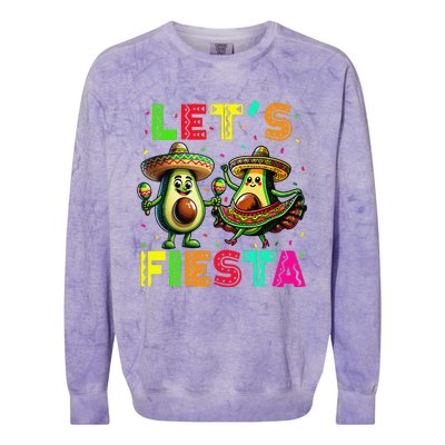 Cinco De Mayo Mexican Fiesta Gift Colorblast Crewneck Sweatshirt