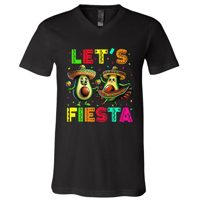 Cinco De Mayo Mexican Fiesta Gift V-Neck T-Shirt