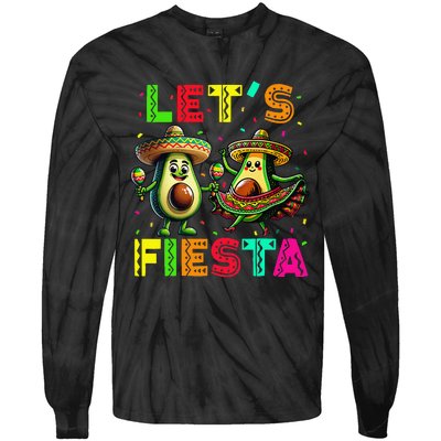 Cinco De Mayo Mexican Fiesta Gift Tie-Dye Long Sleeve Shirt