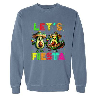 Cinco De Mayo Mexican Fiesta Gift Garment-Dyed Sweatshirt