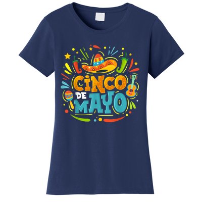 Cinco De Mayo Fiesta Surprise Camisa 5 De Mayo Viva Mexico Women's T-Shirt