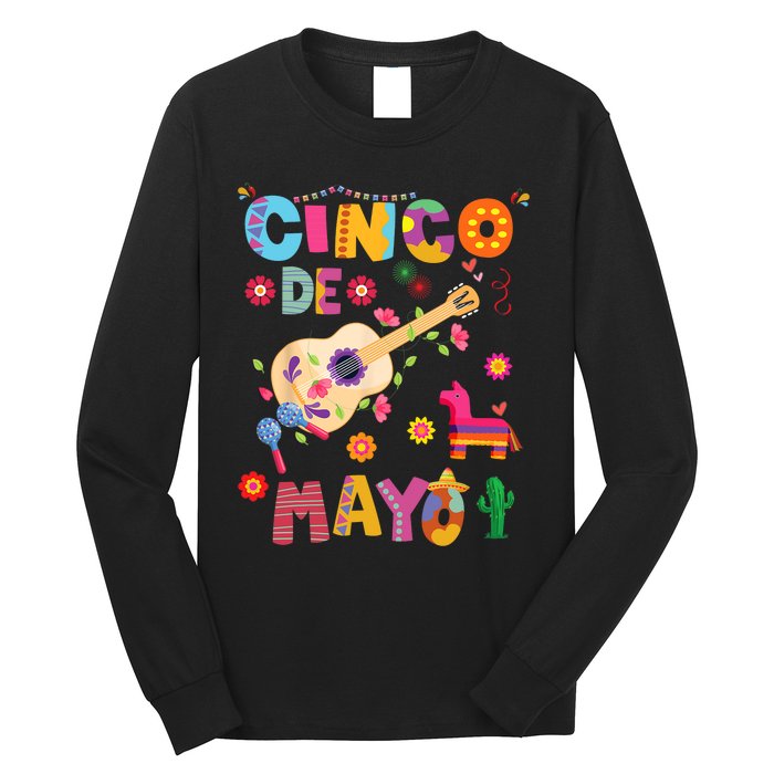 Cinco De Mayo Mexican Fiesta 5 De Mayo Gift Long Sleeve Shirt