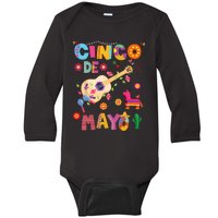 Cinco De Mayo Mexican Fiesta 5 De Mayo Gift Baby Long Sleeve Bodysuit