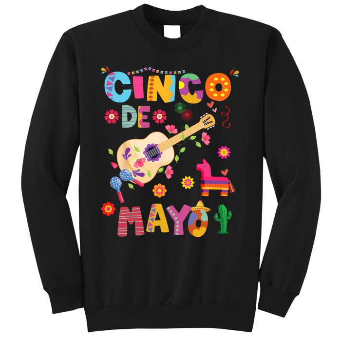 Cinco De Mayo Mexican Fiesta 5 De Mayo Gift Tall Sweatshirt