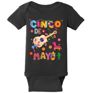 Cinco De Mayo Mexican Fiesta 5 De Mayo Gift Baby Bodysuit