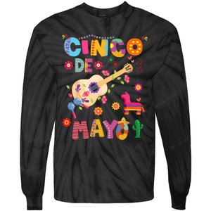 Cinco De Mayo Mexican Fiesta 5 De Mayo Gift Tie-Dye Long Sleeve Shirt