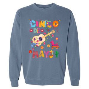 Cinco De Mayo Mexican Fiesta 5 De Mayo Gift Garment-Dyed Sweatshirt