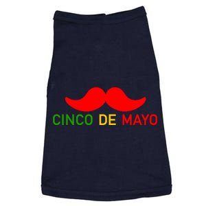 Cinco De Mayo Mustache Fiesta Doggie Tank