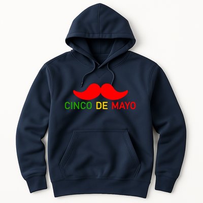 Cinco De Mayo Mustache Fiesta Hoodie