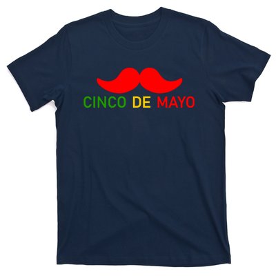 Cinco De Mayo Mustache Fiesta T-Shirt