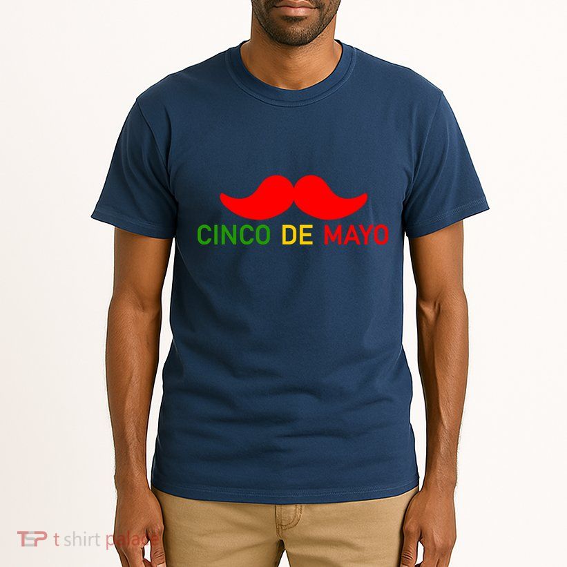 Cinco De Mayo Mustache Fiesta Tall T-Shirt